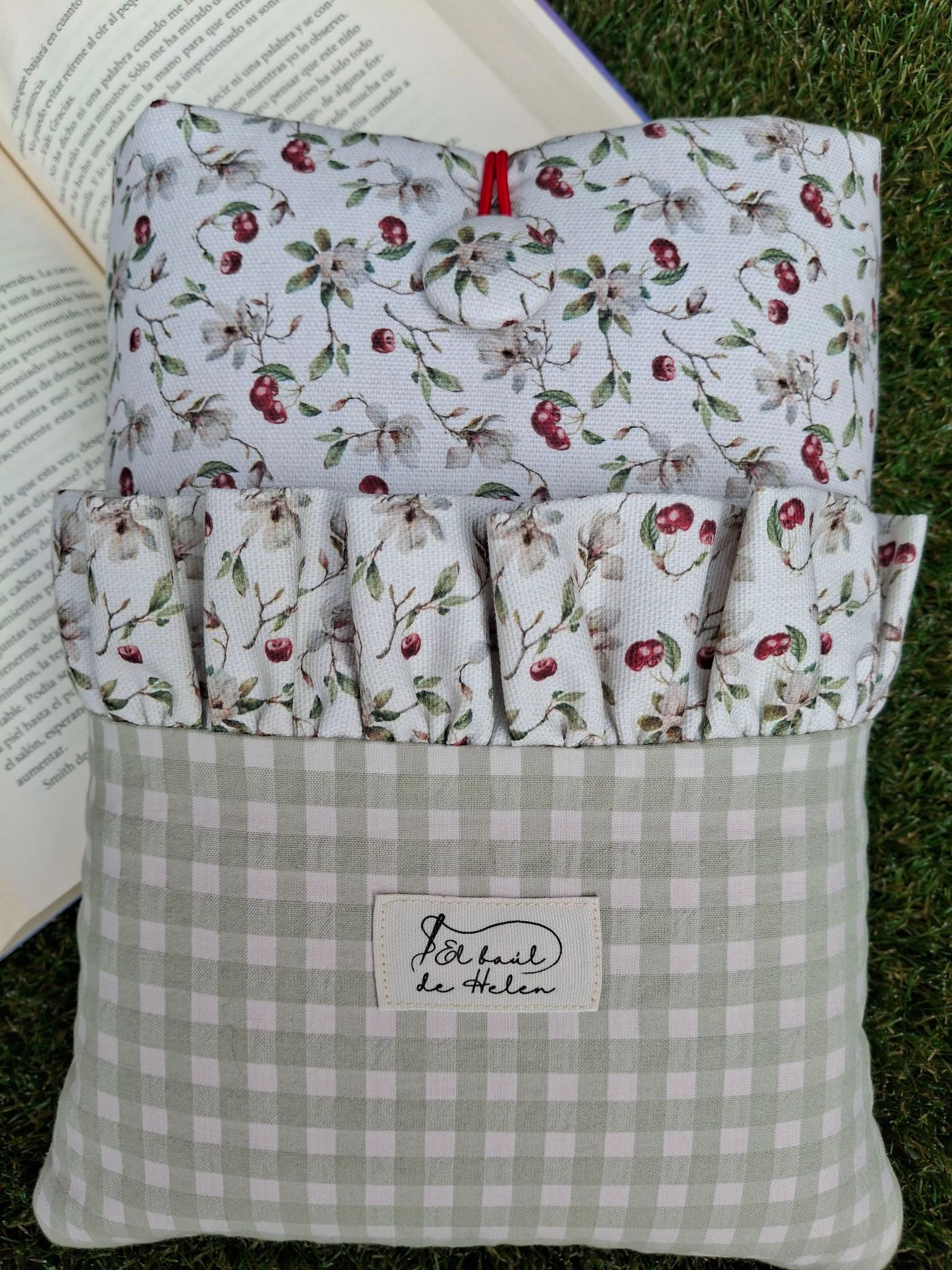 Célula para livro acolchoada feita à mão – photo 3